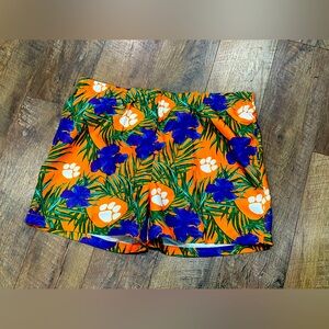 NWOT Clemson swim trunks